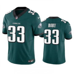 Men's Philadelphia Eagles #33 Bradley Roby Green 2023 F.U.S.E. Vapor Untouchable Limited Stitched Football Jersey 
