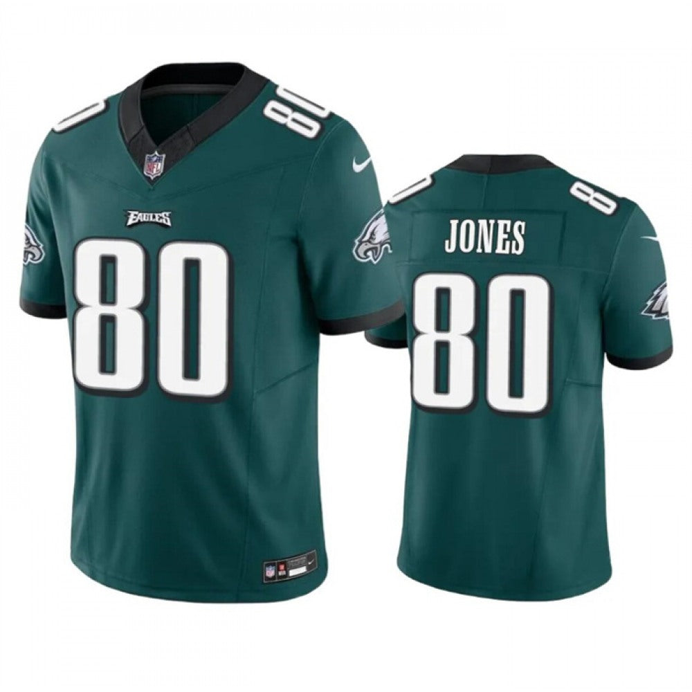 Men's Philadelphia Eagles #80 Julio Jones Green 2023 F.U.S.E. Vapor Untouchable Limited Stitched Football Jersey 