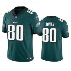 Men's Philadelphia Eagles #80 Julio Jones Green 2023 F.U.S.E. Vapor Untouchable Limited Stitched Football Jersey 