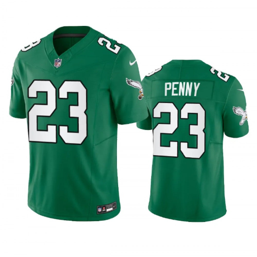 Men's Philadelphia Eagles #23 Rashaad Penny Green 2023 F.U.S.E. Vapor Untouchable Stitched Football Jersey 