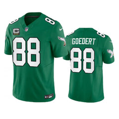 Men's Philadelphia Eagles #88 Dallas Goedert Green 2023 F.U.S.E. With 3-star C Patch Vapor Untouchable Stitched Football Jersey 