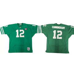 Men's Philadelphia Eagles #12 Randall Cunningham 1994 Green 75th Anniversary Stitched Jersey 