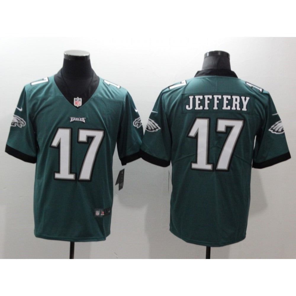 Men's Philadelphia Eagles #17 Alshon Jeffery Green Vapor Untouchable Limited Stitched NFL Jersey 