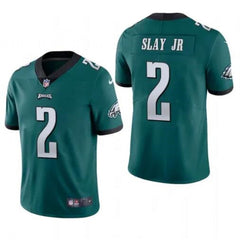 Men's Philadelphia Eagles #2 Darius Slay JR Green Vapor Untouchable Limited Stitched Jersey 