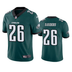 Men's Philadelphia Eagles #26 Miles Sanders Green Vapor Untouchable Limited Stitched Jersey 