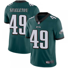 Men's Philadelphia Eagles #49 Alex Singleton Green Vapor Untouchable Limited Stitched Jersey 
