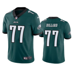 Men's Philadelphia Eagles #77 Andre Dillard Green Vapor Untouchable Limited Stitched Jersey 