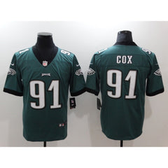 Men's Philadelphia Eagles #91 Fletcher Cox Green Vapor Untouchable Limited Stitched NFL Jersey 