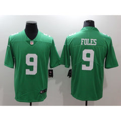 Men's Philadelphia Eagles #9 Nick Foles Green Throwback Vapor Untouchable Limited Stitched NFL Jersey 