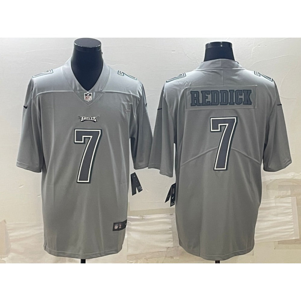 Men's Philadelphia Eagles #7 Haason Reddick Gray Atmosphere Fashion Stitched Jersey 