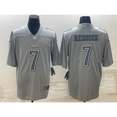 Men's Philadelphia Eagles #7 Haason Reddick Gray Atmosphere Fashion Stitched Jersey 