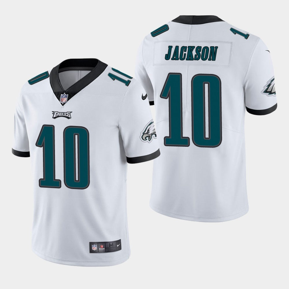 Men's Philadelphia Eagles #10 DeSean Jackson White Vapor Untouchable Limited Stitched Jersey 