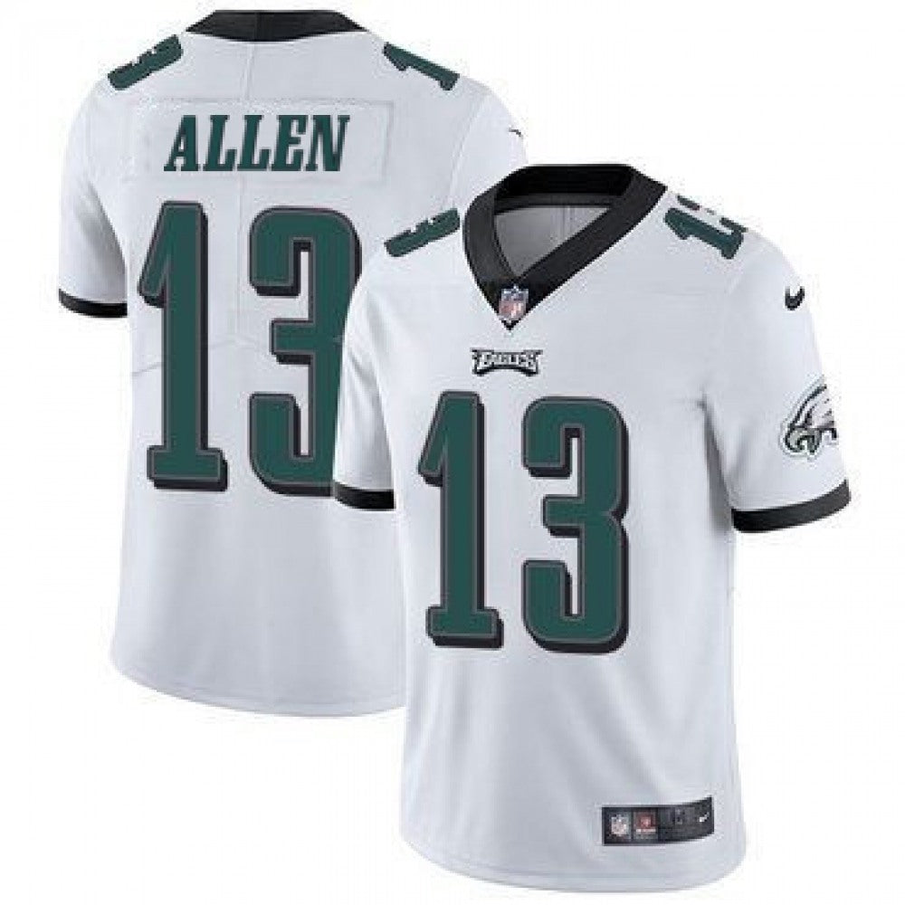 Men's Philadelphia Eagles #13 Devon Allen White Vapor Untouchable Limited Stitched Jersey 