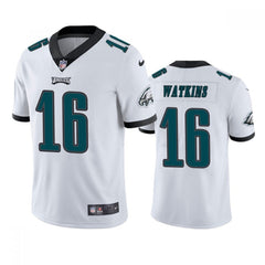 Men's Philadelphia Eagles #16 Quez Watkins 2022 White Vapor Untouchable Limited Stitched Jersey 