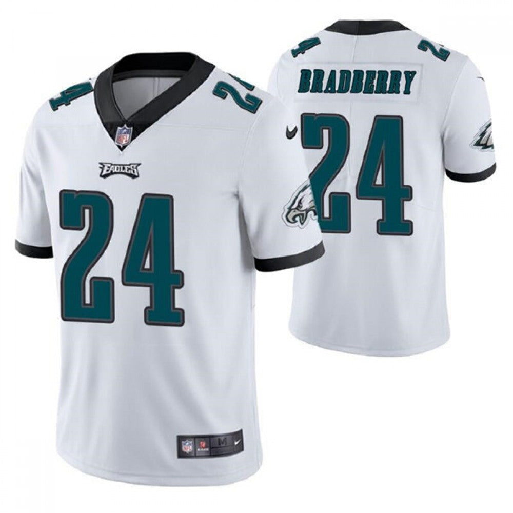 Men's Philadelphia Eagles #24 James Bradberry White Vapor Untouchable Limited Stitched Jersey 