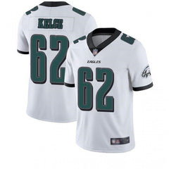 Men's Philadelphia Eagles #62 Jason Kelce White Vapor Untouchable Limited Stitched NFL Jersey 