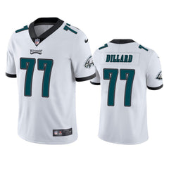 Men's Philadelphia Eagles #77 Andre Dillard White Vapor Untouchable Limited Stitched Jersey 