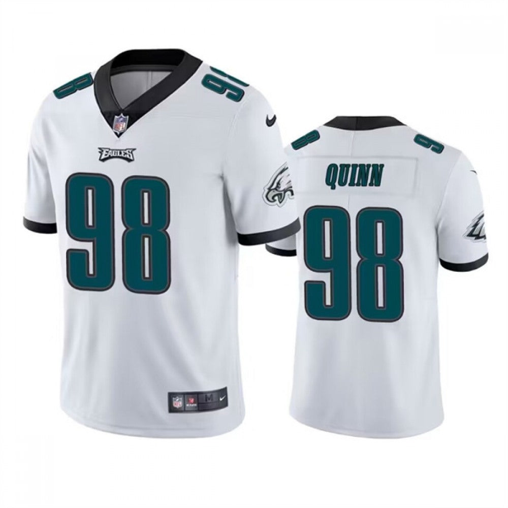 Men's Philadelphia Eagles #98 Robert Quinn White Vapor Untouchable Limited Stitched Jersey 