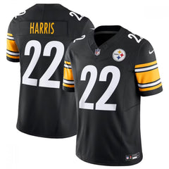Men's Pittsburgh Steelers Black #22 Najee Harris 2023 F.U.S.E. Vapor Untouchable Limited Stitched Jersey 