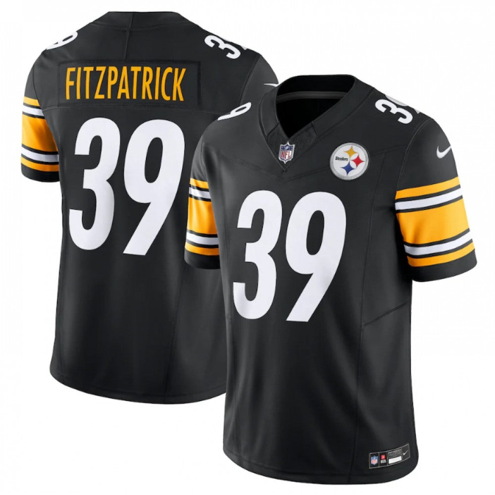 Men's Pittsburgh Steelers #39 Minkah Fitzpatrick Black 2023 F.U.S.E. Vapor Untouchable Limited Jersey 