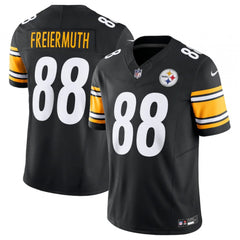 Men's Pittsburgh Steelers #88 Pat Freiermuth Black 2023 F.U.S.E. Vapor Untouchable Limited Jersey 