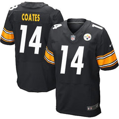 Steelers #14 Sammie Coates Black Team Color Men's Stitched NFL Elite Jersey 