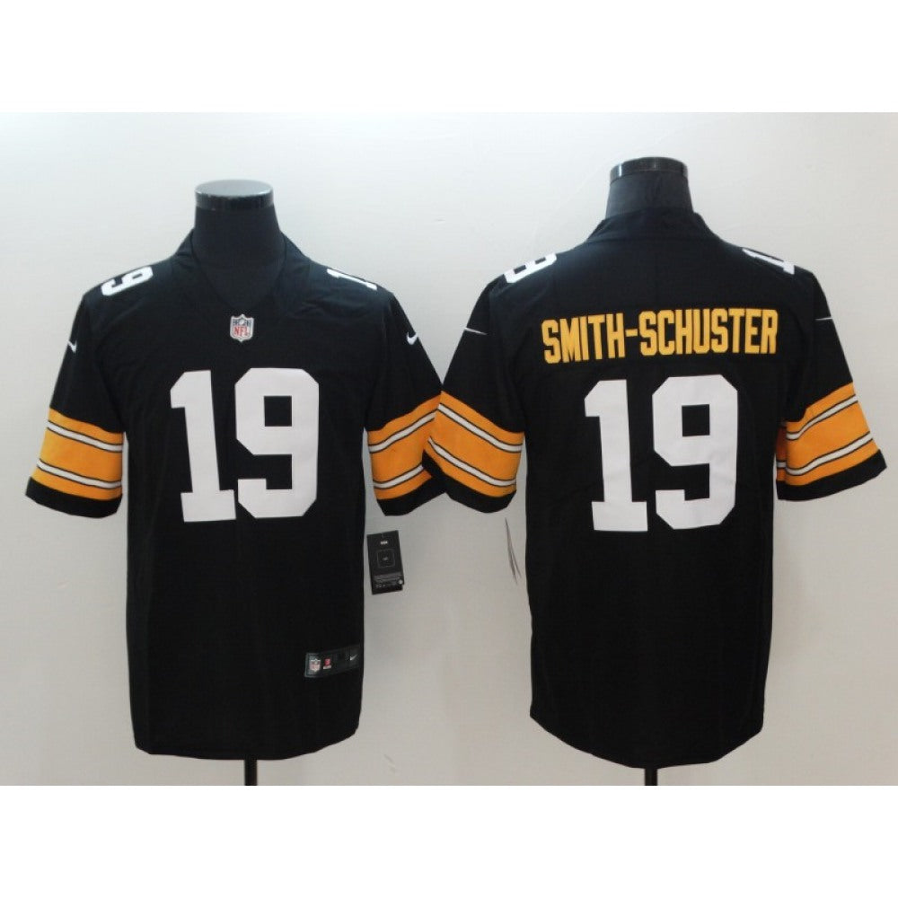 Men's Pittsburgh Steelers #19 JuJu Smith-Schuster 2018 Black Vapor Untouchable Limited Stitched NFL Jersey 