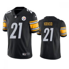 Men's Pittsburgh Steelers #21 Tre Norwood Black Vapor Untouchable Limited Stitched Jersey 