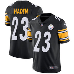 Men's Pittsburgh Steelers #23 Joe Haden Black Vapor Untouchable Limited Stitched NFL Jersey 