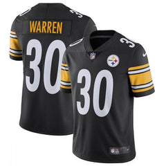 Men's Pittsburgh Steelers #30 Jaylen Warren Black Vapor Untouchable Limited Stitched Jersey 