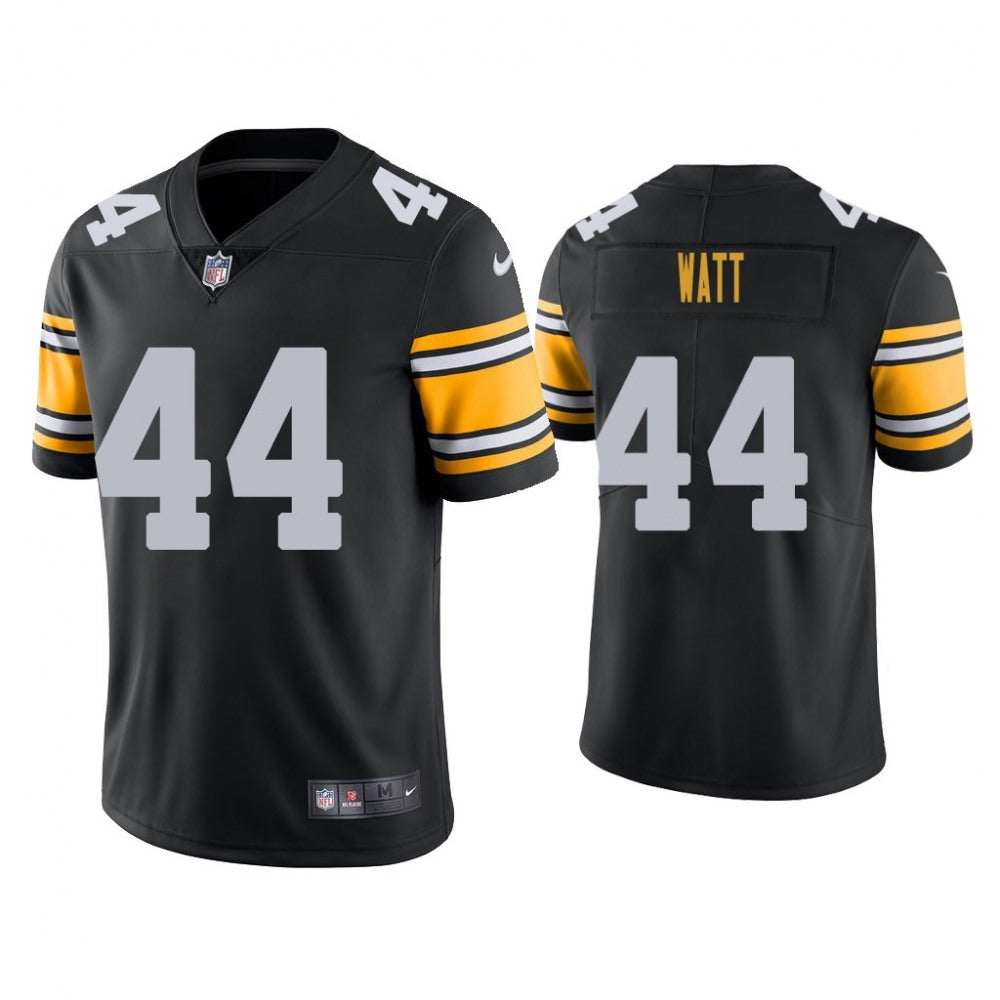Men's Pittsburgh Steelers #44 Derek Watt Black Vapor Untouchable Limited Stitched Jersey 