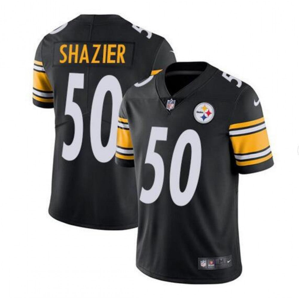 Men's Pittsburgh Steelers #50 Ryan Shazier Black Vapor Untouchable Limited Stitched Jersey 