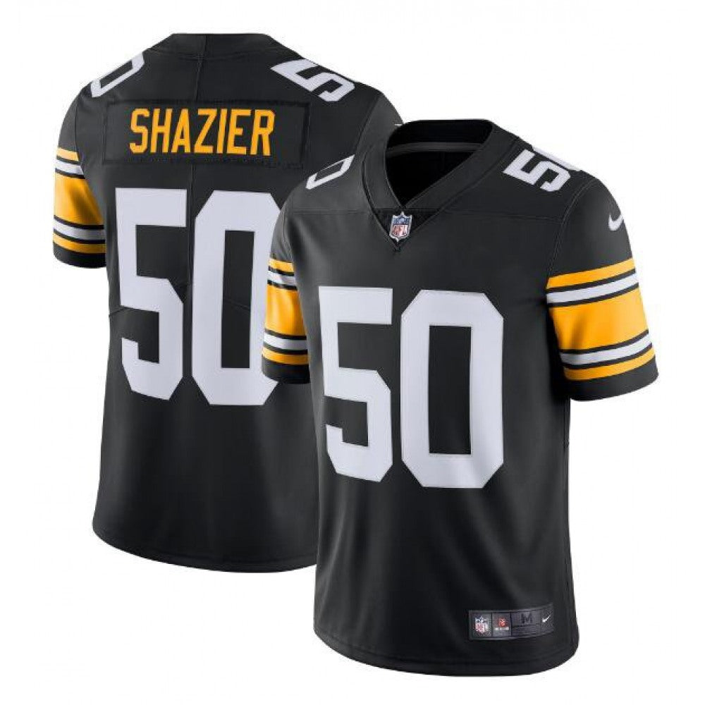 Men's Pittsburgh Steelers #50 Ryan Shazier Black Vapor Untouchable Limited Stitched Football Jersey 