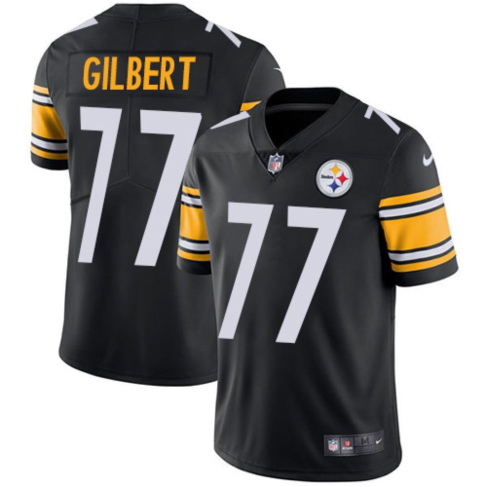 Men's Pittsburgh Steelers #77 Marcus Gilbert Black Vapor Untouchable Limited Stitched NFL Jersey 