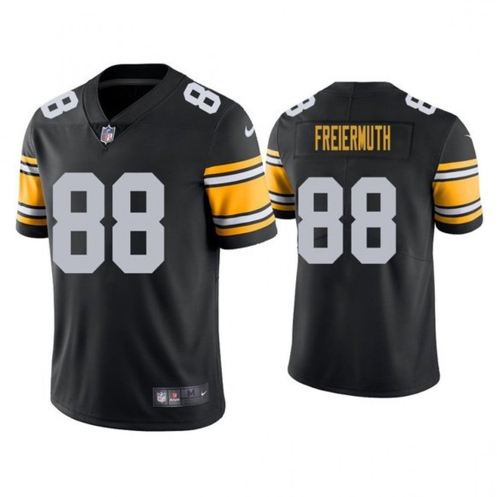 Men's Pittsburgh Steelers #88 Pat Freiermuth Black Vapor Untouchable Limited Stitched Jersey 