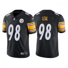 Men's Pittsburgh Steelers #98 DeMarvin Leal Black Vapor Untouchable Limited Stitched Jersey 