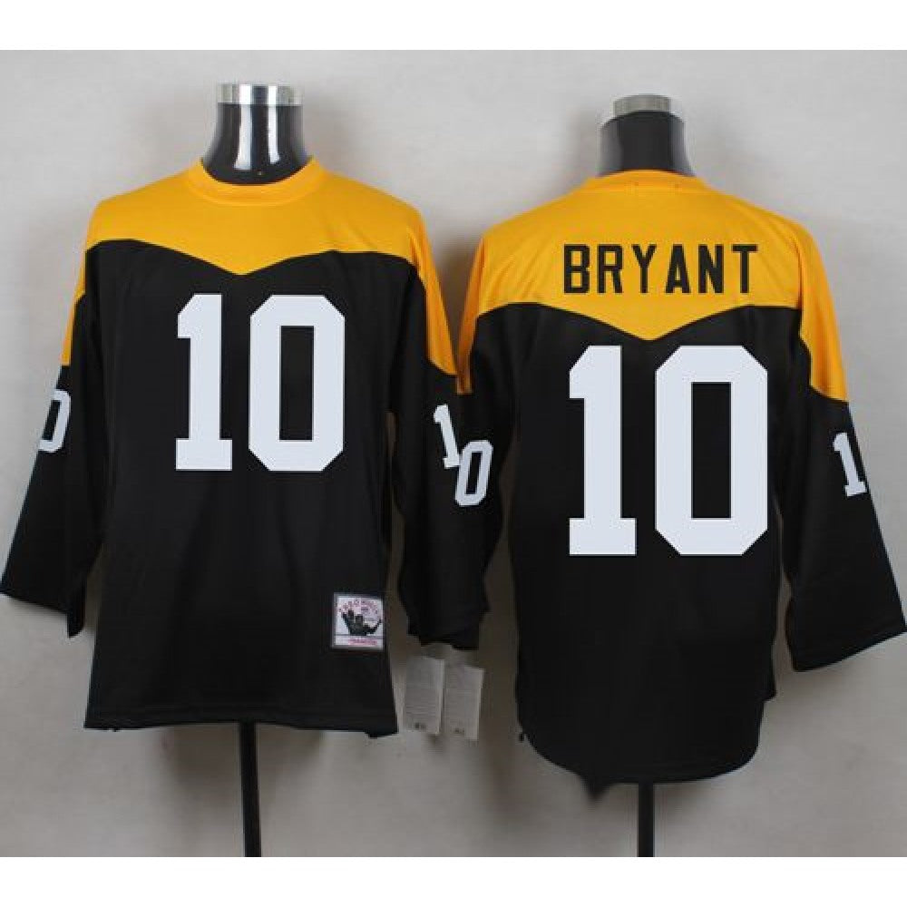 Mitchell And Ness 1967 Steelers #10 Martavis Bryant Black/Yelllow Throwback Men's Stitched NFL Jersey 