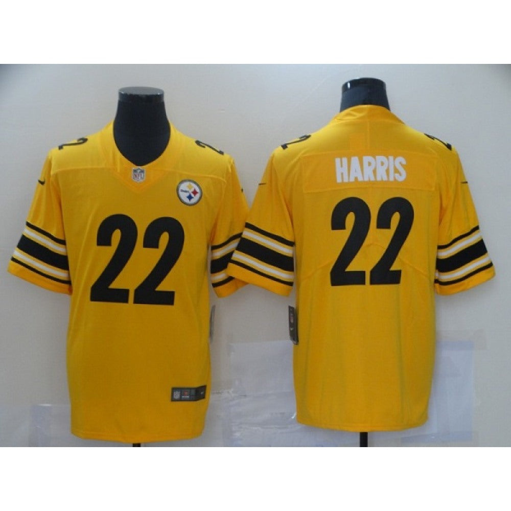 Men's Pittsburgh Steelers #22 Najee Harris Gold Inverted Legend NFL Jersey 