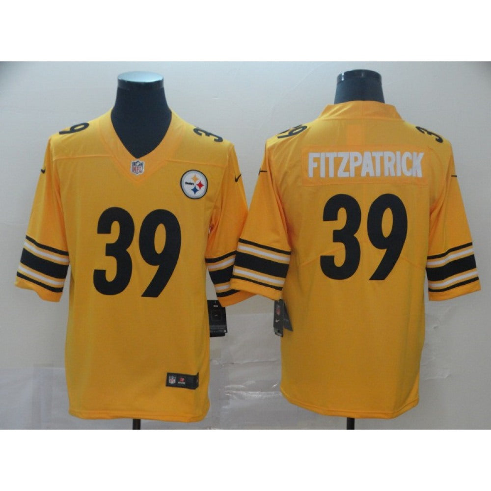 Men's Pittsburgh Steelers #39 Minkah Fitzpatrick 2019 Gold Inverted Legend NFL Jersey 