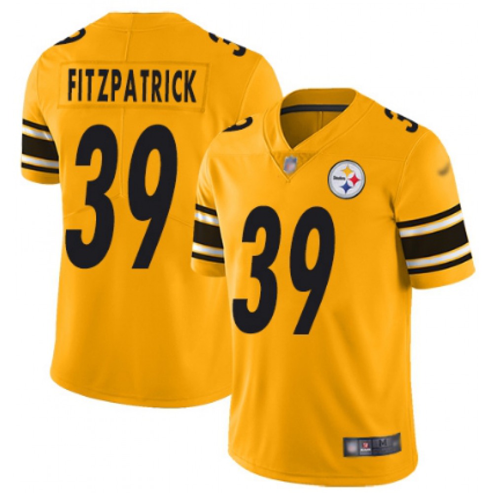 Men's Pittsburgh Steelers #39 Minkah Fitzpatrick Gold Inverted Legend NFL Jersey 