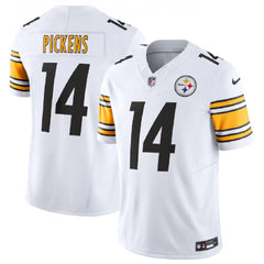 Men's Pittsburgh Steelers #14 George Pickens White 2023 F.U.S.E. Vapor Untouchable Limited Stitched Jersey 