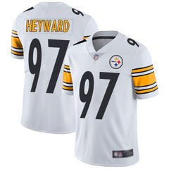 Men's Pittsburgh Steelers #97 Cameron Heyward White Vapor Untouchable Limited Stitched NFL Jersey 