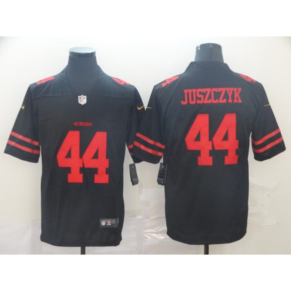 Men's San Francisco 49ers #44 Kyle Juszczyk Black Vapor Untouchable Limited Stitched NFL Jersey 