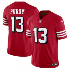 Men's San Francisco 49ers #13 Brock Purdy 2023 F.U.S.E. New Red Vapor Untouchable Limited Stitched Football Jersey 