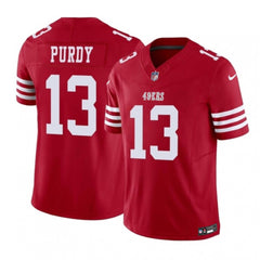 Men's San Francisco 49ers #13 Brock Purdy Red 2023 F.U.S.E. Vapor Untouchable Limited Stitched Football Jersey 