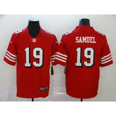 Men's San Francisco 49ers #19 Deebo Samuel Red New Vapor Untouchable Limited Stitched NFL Jersey 