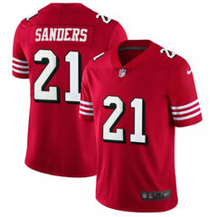 Men's NFL San Francisco 49ers #21 Deion Sanders Red 2018 Rush Vapor Untouchable Limited Stitched NFL Jersey 