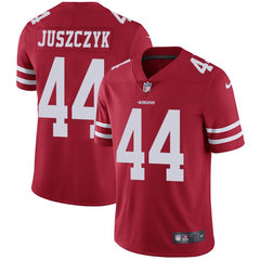 Men's San Francisco 49ers #44 Kyle Juszczyk Red Vapor Untouchable Limited Stitched NFL Jersey 