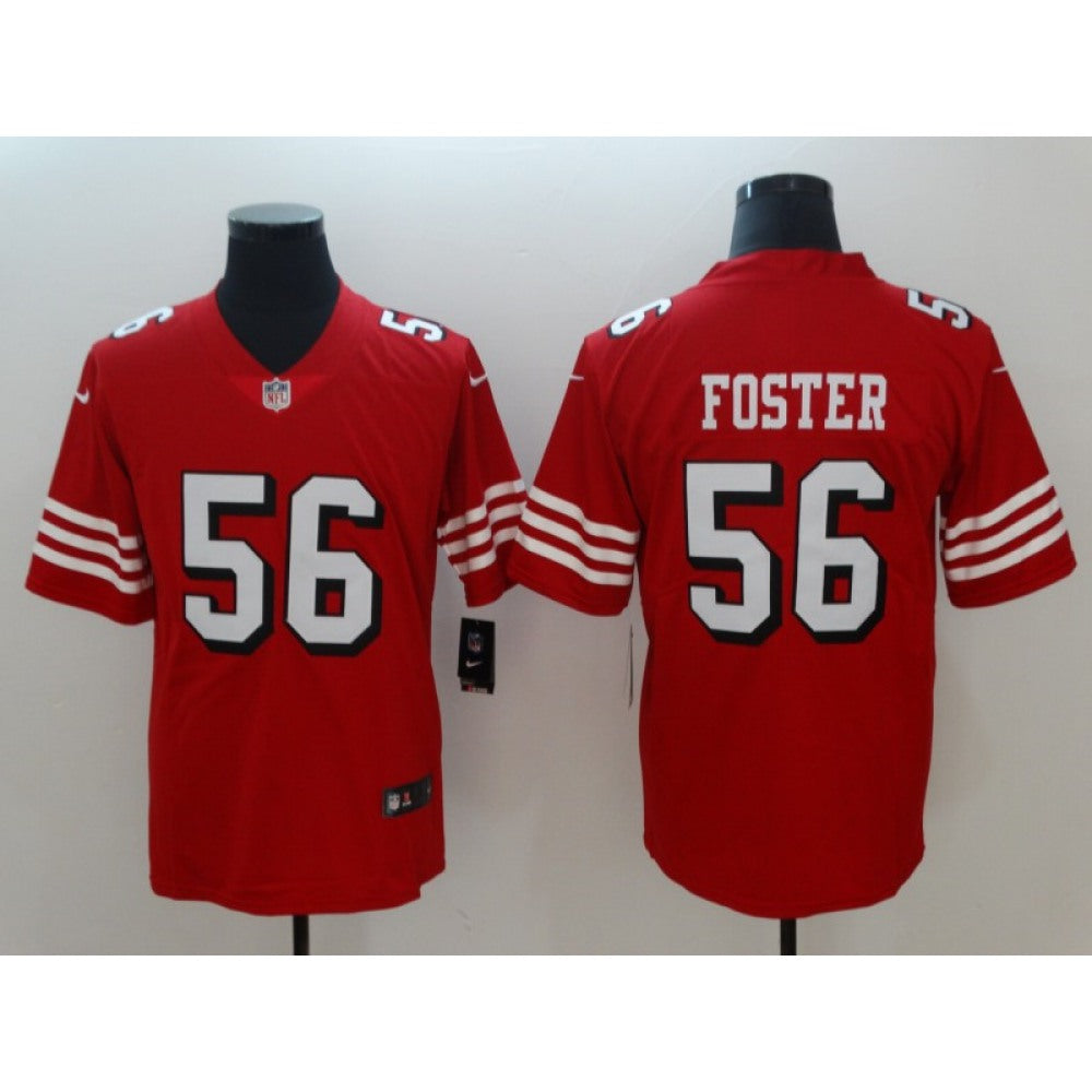 Men's NFL San Francisco 49ers #56 Reuben Foster Red 2018 Vapor Untouchable Limited Stitched NFL Jersey 