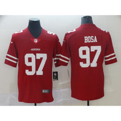 Men's San Francisco 49ers #97 Nick Bosa Red Vapor Untouchable Limited Stitched NFL Jersey 